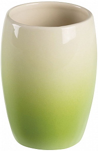 Стакан Gradient бело-зеленый, керамика SWTK-3100GR-C 000000000001178693