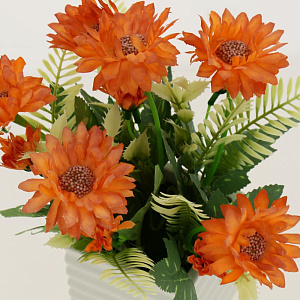 Цветок искусственный Хризантема 22см R010638 000000000001192379