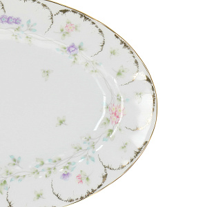 Блюдо овальное 32см Сакура LUISA027G Oval32 000000000001136083