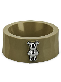 Миска для животных 17х16х7см МИШКА в ассортименте полипропилен 000000000001229125