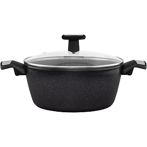 Кастрюля 24*10,5cm с крышкой Monolit, алюминий,015249 000000000001190838
