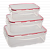 Набор контейнеров для продуктов Amore прямоугольных  GR1846 000000000001157445