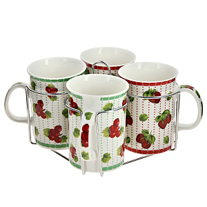 WELLBERG Набор кружек 5 предметов Wellberg керамика WB-42503 000000000001172373