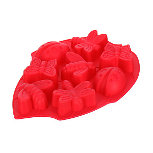 Форма для выпечки Лето Marmiton, розовый, силикон 000000000001125295