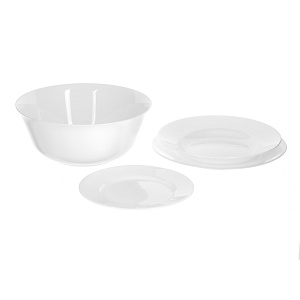 EVERYDAY Набор столовой посуды 19 предметов LUMINARC стекло 000000000001061748