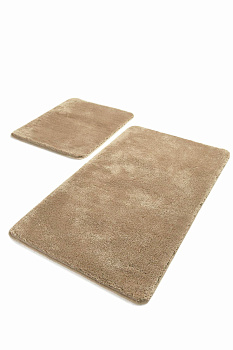 Комплект ковриков для ванной бежевый HAVAI 50х80см 40х50см акрил PRIMANOVA DR-63010 000000000001201723