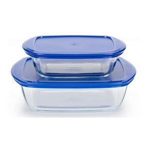 Набор форм для приготовления и хранения 2шт 23х15см/28х20см PYREX BERRIES 000000000001187496