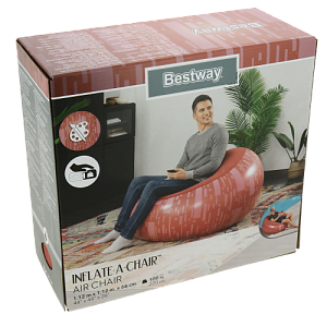 Кресло надувное 112х112х66см BESTWAY 75052 000000000001202467