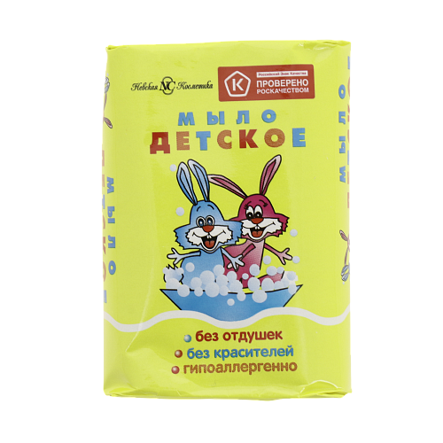 Мыло туалетное детское 90г НЕВСКАЯ КОСМЕТИКА 000000000001026194