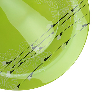 Плоская тарелка Rhapsody Green Luminarc 000000000001094769