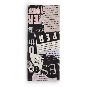 Полотенце кухонное 35х60см LUCKY Газета цветная хлопок 100% 000000000001218574