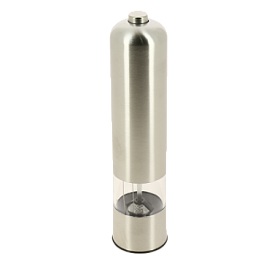 Мельница электрическая LUAZON HOME LET-002 питание от батареек серебристая пластик металл 000000000001186520