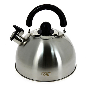 Чайник со свистком Коралл, 4л, нержавеющая сталь 000000000001108171