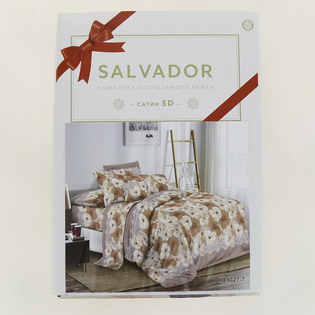Комплект постельного белья 1,5-спальный SALVADOR Сальвадор полисатин полиэстер 000000000001176481