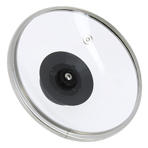 Крышка 14см TIMA металлический обод низкая стекло 000000000001121549