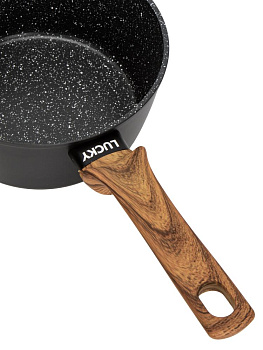 Ковш 1,6л 18см LUCKY GRANITE индукция антипригарное покрытие алюминий 000000000001220048