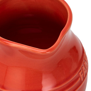 Набор сахарница 280мл/молочник 250мл MATISSA с подставкой красный керамика 000000000001224551