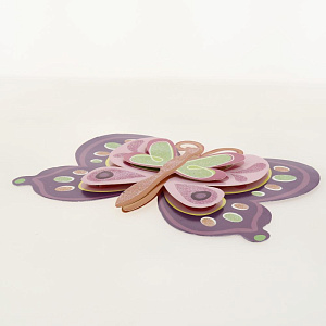 Наклейка самокл декор  из бумаги, на клеевой основе (35,5*25 см) арт.31827 000000000001183527