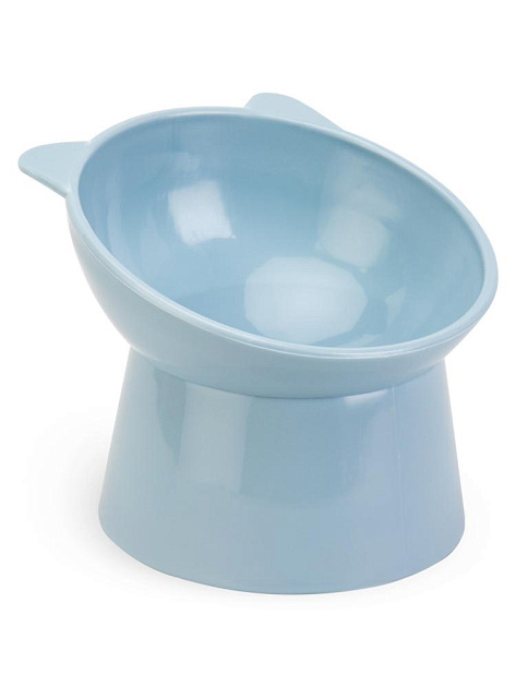 Миска для животных 13х10см одинарная на подставке КИТТИ полипропилен 000000000001229124