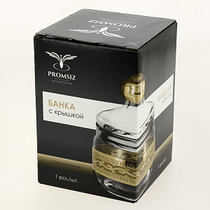 Банка для сыпучих продуктов 420мл ПРОМСИЗ Чешни Поло стекло 000000000001202212
