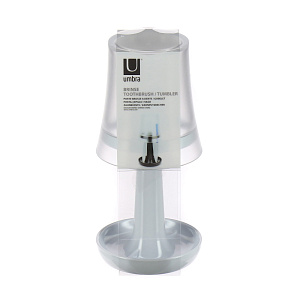 Подставка для зубных щеток Brinse Umbra, белый 000000000001123383