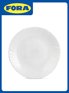 Тарелка десертная 19см FORA стеклокерамика 000000000001222830