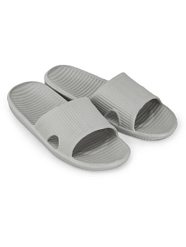 Сланцы женские 40-41 полосы серый ЭВА 000000000001226921