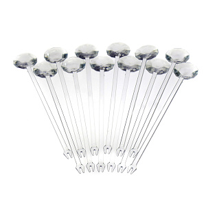 Палочки для коктейля Алмаз Rio Fackelmann, 18 см, 12 шт. 000000000001128098