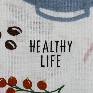 Набор кухонных полотенец 2шт 35х60см Доляна Рецепты счастья 100%хлопок 000000000001206664