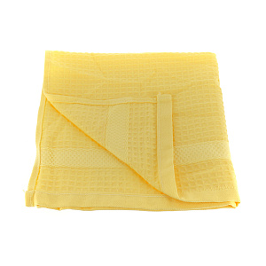 Салфетка вафельная кухонная Fiume Cleanelly, желтый, 50х50 см 000000000001126141