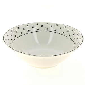 Салатник 650мл ПОСУДА №3205 сетка фарфор 000000000001177540