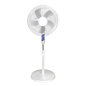 Вентилятор напольный 120х43см белый пластик/металл 000000000001222641