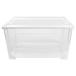 Ящик универсальный 150л 78,5х58,8х40,5см TEX-BOX прозрачный пластик 000000000001223405
