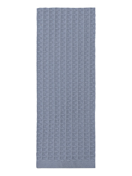 Полотенце кухонное 35х70см DE'NASTIA однотонный синий хлопок 000000000001213593