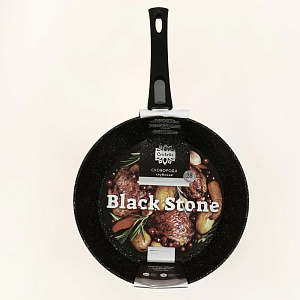 Сковорода глубокая 28см CRISTELLE Black stone кованый алюминий Cr2379 000000000001205270