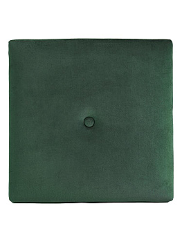 Пуфик складной 38х38х38см куб изумрудный велюр 000000000001226415