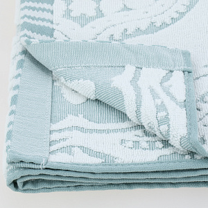 Полотенце 70x130см LUCKY Византия зеленое 100% хлопок 000000000001181612