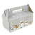 Коробка подарочная 200х100х90мм РутаУпак сундук Новогодние каникулы прямоугольник матовая ламинация бурый/белый 000000000001208669