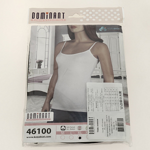 Майка женская Dominant база XL черный 95%хлопок 5%эл 000000000001190339