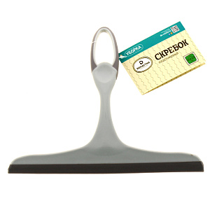 Скребок-водосгон 25x22см DE'NASTIA серый пластик/ТПР 000000000001184205