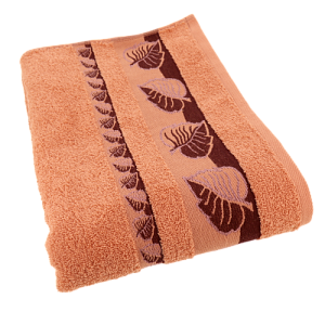 Пол-це 70х140Лепестки Коралл,хл100%,п400 000000000001188132