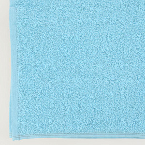 Полотенце 70х140см АЛТЫН АСЫР Стандарт гладкокрашеное 400гр/м2 Без бордюра Светло-голубое махровое АА004850 000000000001205407