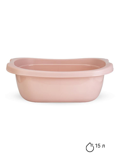 Таз 15л овальный пудра полиэтилен 000000000001227316