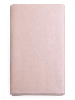 Проcтыня 160x240см DE'NASTIA розовый 100%хб сатин C010832 000000000001204358