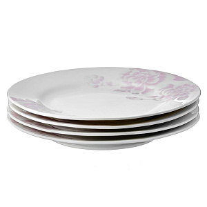 Тарелка обеденная 22,5см ESPRADO Peonies костяной фарфор 000000000001153681