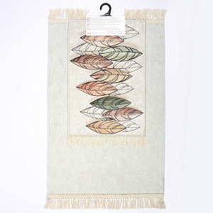 Набор ковриков 2шт (60х100см, 50х60см) ALAS EV TEKSTIL прямоугольные полиэстер 000000000001212096