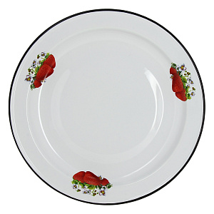 Блюдо Клубника СтальЭмаль, 3л 000000000001141881