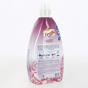 Кондиционер для белья 1,9л TEON Цветочная Свежесть для ополаскивания натуральных и синтетических тканей всех цветов 000000000001202733