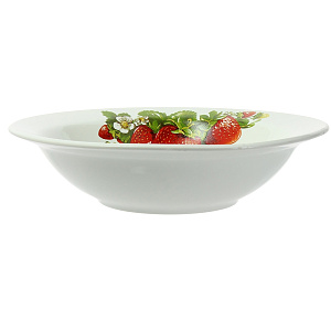 Миска Клубника Новая Кубаньфарфор, 20 см 000000000001068978
