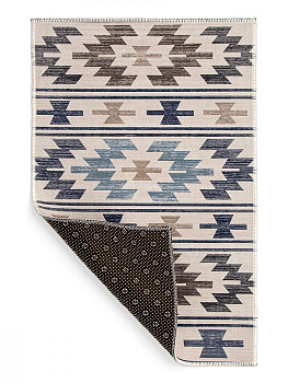 Коврик придверный 40x60см LUCKY Этнос серый/бежевый полиэстер 000000000001200451